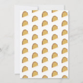 Twee Tacos Twins Baby shower Kaart (Achterkant)