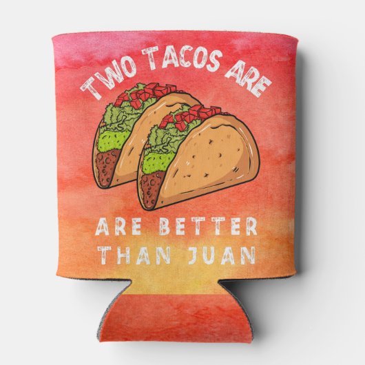 Twee taco's zijn beter dan Juan Blikjeskoeler (Achterkant)