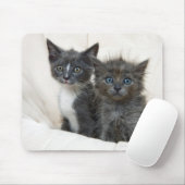 Twee tafelkeutens muismat (Met muis)