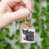 Twee tafelkeutens sleutelhanger (Hand)