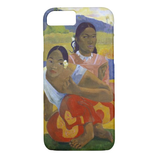 Twee Tahitiaanse vrouwen, Gauguin Case-Mate iPhone Case (Achterkant)