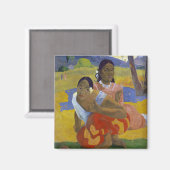 Twee Tahitiaanse vrouwen, Gauguin Magneet (Voorkant / Achterkant)