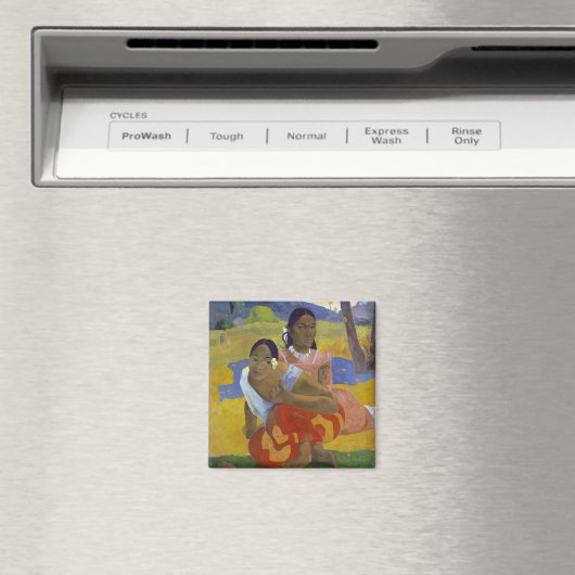 Twee Tahitiaanse vrouwen, Gauguin Magneet (Insitu (Vaatwasser))