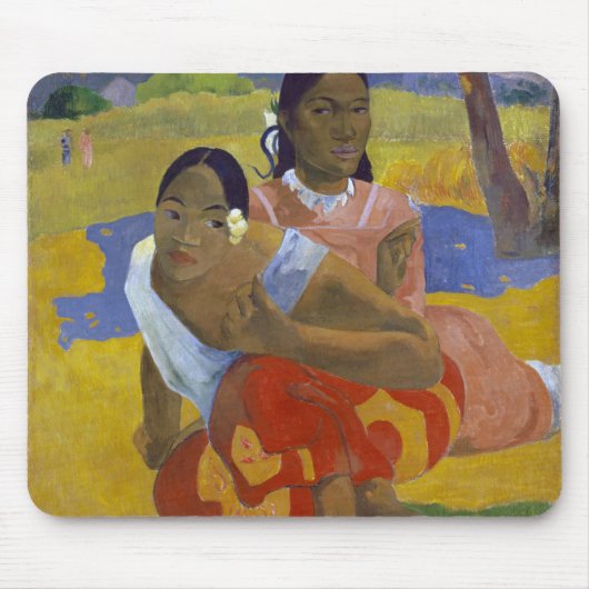Twee Tahitiaanse vrouwen, Gauguin Muismat (Voorkant)