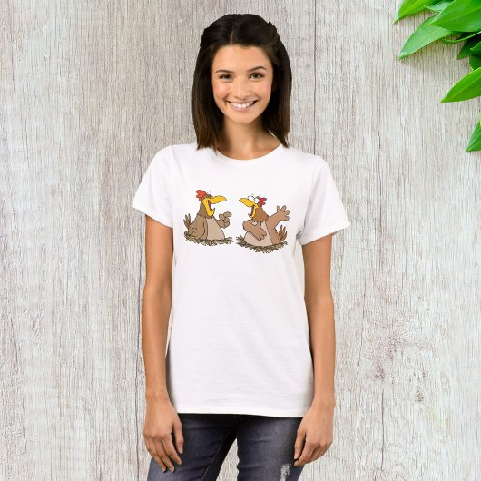 Twee Talking Chickens T-Shirt
