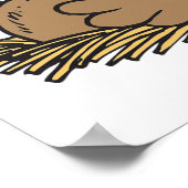 Twee talkkippen poster (Hoek)