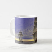 Twee Tallships Koffiemok (Voorkant links)