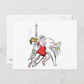 Twee Tangueros in Parijs Briefkaart (Voorkant / Achterkant)