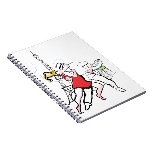 Twee Tangueros in Parijs Notitieboek (Rechterzijde)