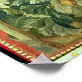 Twee tapijtpanelen die in een vouwen zijn gemaakt poster (Hoek)