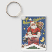 Twee tasnacht voor kerstDesign Sleutelhanger (Voorkant)