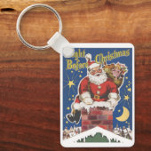 Twee tasnacht voor kerstDesign Sleutelhanger (Voorkant)