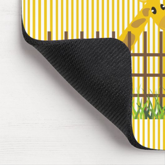 Twee (te) Schattigee Giraffes Muismatten (Hoek)