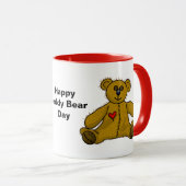 Twee Teddy Bears Coffee-Mok Mok (Voorkant rechts)