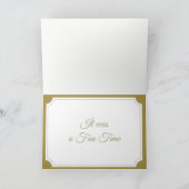 TWEE TEDDY BEDRAAGT 50 JAAR SAMEN DANK U BEDANKKAART (Binnen)