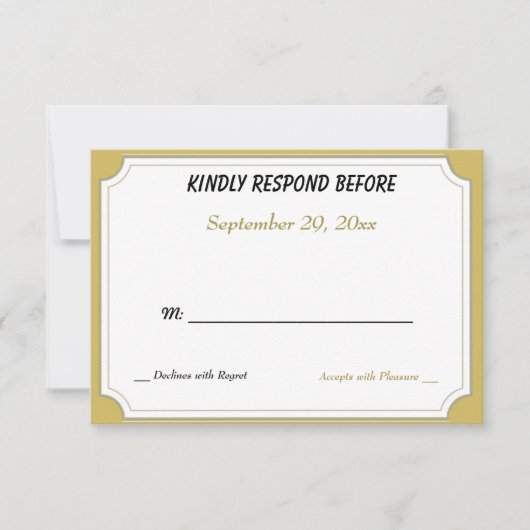 TWEE TEDDY BEDRAAGT 50 JAAR SAMEN RSVP (Voorkant)