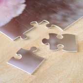 Twee teddyberen die rozen houden legpuzzel (Zijkant)