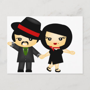 Twee tegen Tango Briefkaart