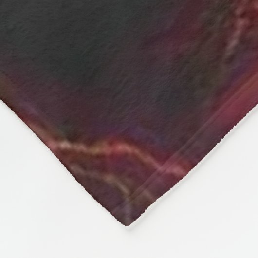 TWEE TEKENS FLEECE DEKEN (Hoek)