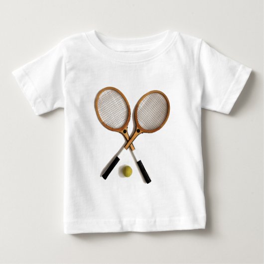 twee tennisrackets , sport , ballspellen , (Voorkant)