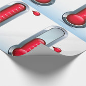 Twee thermometers cadeaupapier