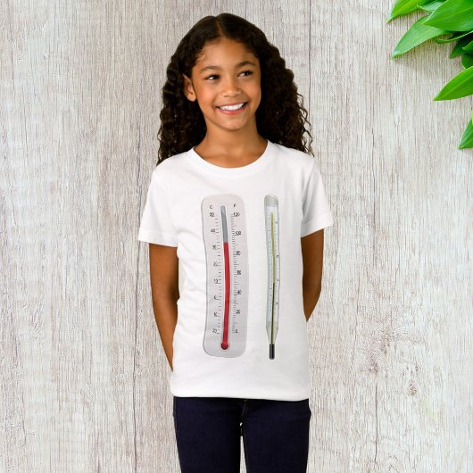Twee thermometers Girls T-Shirt