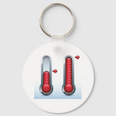 Twee thermometers sleutelhanger (Voorkant)