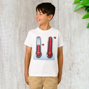 Twee thermometers t-shirt