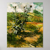 Twee Thistles Van Gogh Fine Art Poster (Voorkant)