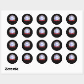 Twee Tier Psycho Starmer - Ronde Sticker (Vel)