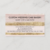 Twee Tier Trouwtaart Bakkerij Pastry Visitekaartje (Achterkant)