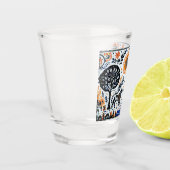 Twee tijgers in het bos shot glas (Links)