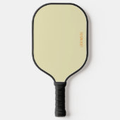 Twee Tinten Beige Pickleball Paddle (Voorkant)