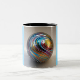 Twee Tinten Marmer, 11oz (Marmer-20) Tweekleurige Koffiemok