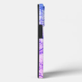 Twee Tinten Paarse Marmer Uiterlijk Case-Mate iPhone Case (Achterkant / Rechts)