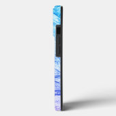 Twee Tinten Paarse Marmer Uiterlijk Case-Mate iPhone Case (Achterkant / Links)
