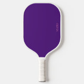 Twee Tinten Paarse Pickleball Paddle (Voorkant)