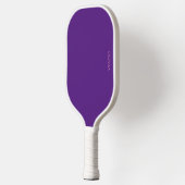 Twee Tinten Paarse Pickleball Paddle (Links)
