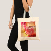 Twee Tinten Roze Bruiloft Tote Bag (Voorkant (product))
