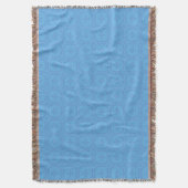 Twee tinten van Blauw Welsh Tapestry Patroon Deken (Voorkant Verticaal)