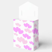Twee tinten van Roze dubbel hart patroon Bedankdoosjes (Geopend)