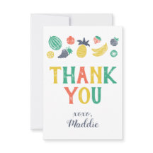 Twee-tit Fruiti Tweede Verjaardag Dank u