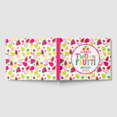 Twee-tit Fruitig 2e verjaardag Tutti Frutti Tropis Gastenboek (Volledig)