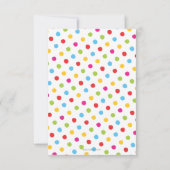 Twee-tit Frutti 2e verjaardag Fun Fruits Kaart (Achterkant)