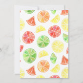 Twee-tit Frutti 2e verjaardag uitnodiging (Achterkant)