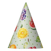 Twee-tit frutti meisje verjaardagsfeestje feesthoedjes (Links)