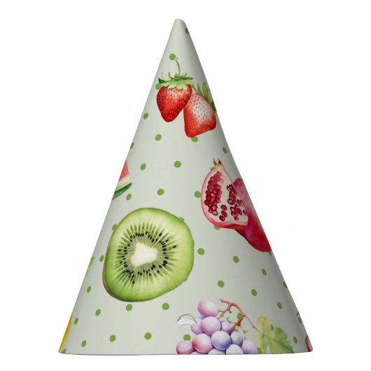 Twee-tit frutti meisje verjaardagsfeestje feesthoedjes (Rechts)