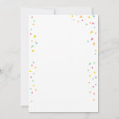 Twee-tit Frutti Tutti Fruitig Verjaardag Fruit Zom Kaart (Achterkant)