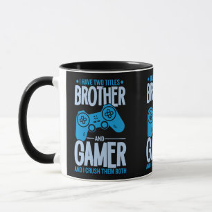 Twee titels verpletteren Broer en Gamer Mok