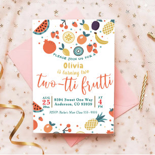 TWEE-titi Fruitti   Uitnodiging voor de tweede ver